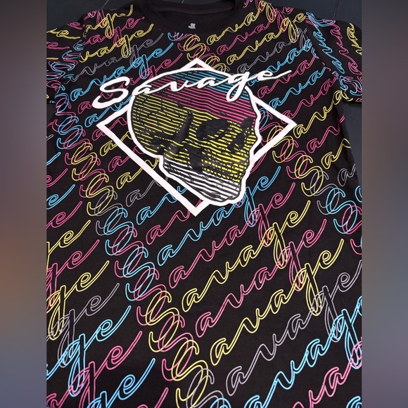 Men’s Tee Size Medium * SAVAGE NWOT * 🔥 - Picture 4 of 6